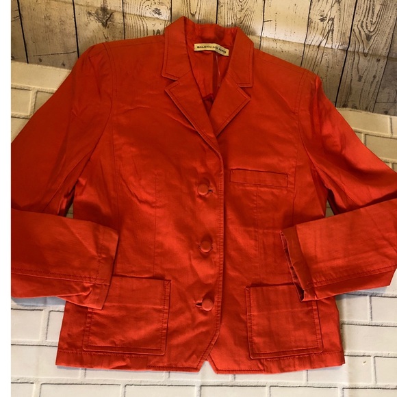 BALENCIAGA WORK LONG SLEEVE BLAZER JACKET - Picture 6 of 7